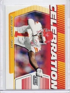 Puntuación 2025 - Celebración Xavier Worthy #C-XWY Kansas City Chiefs - Imagen 1 de 2