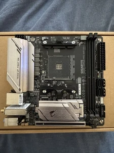 Gigabyte B450 I AORUS Pro WiFi AM4 Mini-ITX Motherboard AMD Gaming - Picture 1 of 6