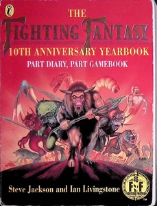 The Fighting Fantasy 10th Anniversary Yearbook - 1./1. Edition - B/B-/B- - Picture 1 of 8