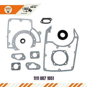 1111 007 1051 für STIHL 075AV 075AVE 076 Kettensäge Dichtung Set mit Öl Dichtung - Picture 1 of 8