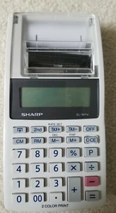 Sharp EL-1611V Electronic Printing Calculator - Picture 1 of 5