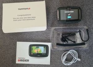 TOMTOM rider 550 wie neu, 1. Hand, Rechnung, aktuelles Update, Aufnahme Lenker - Bild 1 von 9