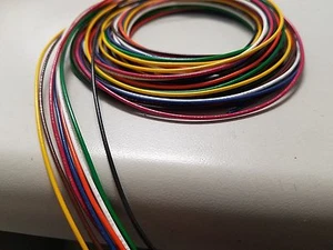26 AWG Gauge Stranded Hook Up Wire Kit 10 ft Ea 8 Color UL1007 300 Volt - Picture 1 of 1