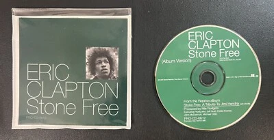 1993 Eric Clapton: Stone Free Near Mint Promo CD w/ Sleeve & Inserts - Image 1 of 4