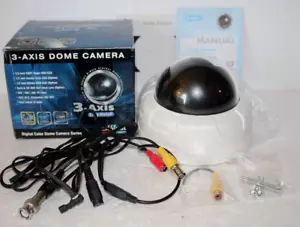 3-Achsen Digitale Farb-Dome-Überwachungskamera 1/3 Zoll Sony Super HAD CCD SO3-HND49 - Bild 1 von 12