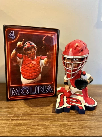 Yadier Molina Legends Bobblehead - SGA - Connecting Puzzle - St Louis Cardinals Cover