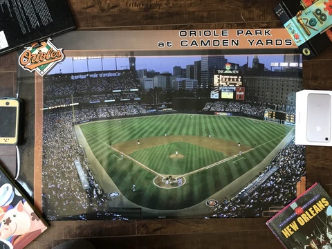 Baltimore Oriole Park at Camden Yards 24X36 Baseball Poster (New/Sealed) Cover