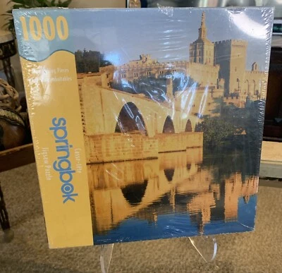 Springbok Castle River Reflection 1000 Piece Jigsaw Puzzle Vintage Sealed 🧩 - Image 1 of 4