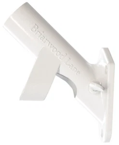 Briarwood Lane White 2 Position Metal Flag Pole Bracket - Picture 1 of 3