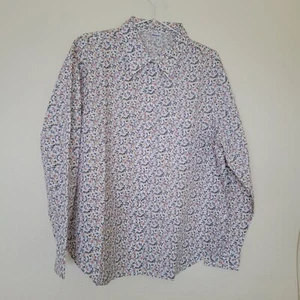 Damart Floral Shirt UK 20 - Picture 1 of 9