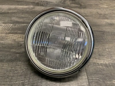 Оригинальная фара Yamaha 1996-2001 XVZ1300 1300 Royal Star с хромированным кольцом - Изображение 1 из 4