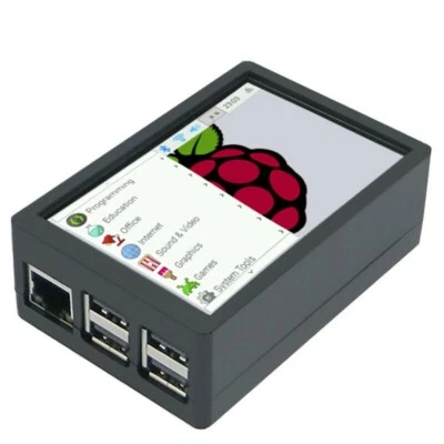 New 3.5 inch TFT LCD Display Touch Screen w/ Case For Raspberry Pi 3B+ 3B - Bild 1 von 4