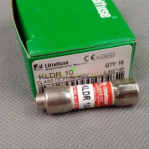 10PC Littelfuse KLDR 10 (KLDR-10) 10 Amp (10 A) 600V Midget Time-Delay fuse NEW - Picture 1 of 10