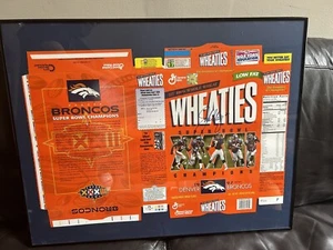 1997 Elway signed Wheaties Box 190/1000 - Picture 1 of 3