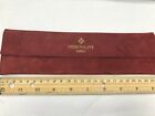 Authentic Vintage PATEK PHILIPPE Burgundy Suede Leather Watch Travel Pouch