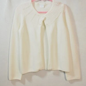 Edgehill Cardigan Sweater Off-White Size 6 Girl's - Picture 1 of 6