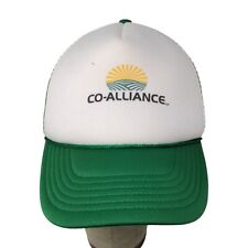 CountryMark Co-Alliance Mesh Snap Back Hat Baseball Cap Green White