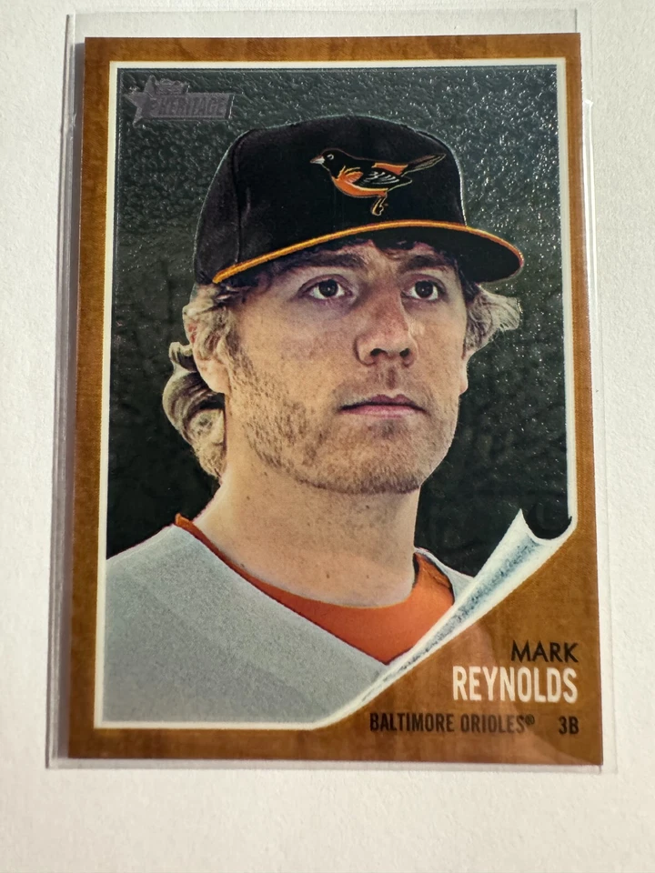 K203,691 - 2011 Topps Heritage Chrome #C8 Mark Reynolds #/1962 - Image 1 of 1