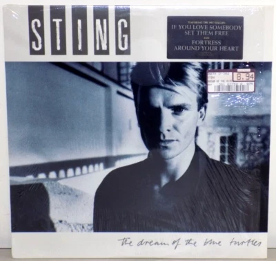(SHRINK) STING THE DREAM OF THE BLUE TURTLES VINYL RECORD (1985) INSERT "NICE" — 第 1/4 张图片