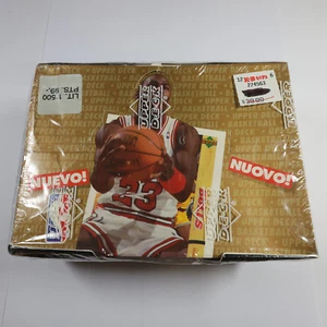 1992 Euro Upper Deck Factory Sealed Basketball NBA Box Card Set #54467Y - Picture 1 of 5