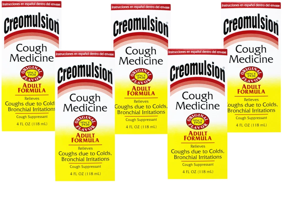 Creomulsion Adult Formula Cough Medicine 4oz 861997000301s241