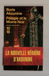 Boris AKOUNINE PELAGIE ET LE MOINE NOIR Grands Détectives 10/18 Comme neuf - Picture 1 of 4