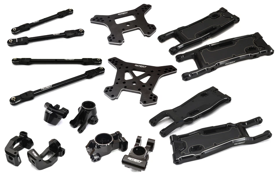 Complete Black Suspension Upgrade Kit for Traxxas Sledge 1/8 Scale 4WD - Image 1 of 1