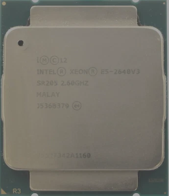 Intel Xeon E5-2640 v3 / 20MB / 8x 2.60GHz / 8,0GT/s / LGA2011-3  Prozessor - Bild 1 von 2