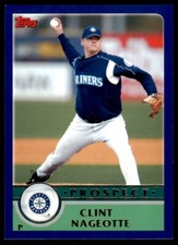 2003 TOPPS TRADED & ROOKIES CLINT NAGEOTTE SEATTLE MARINERS #T139
