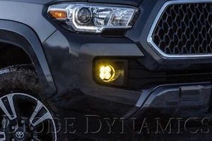SS3 LED Fog Light Kit for 2014-2022 Toyota 4Runner Pro Yellow w/Amber Backlight - Picture 1 of 8