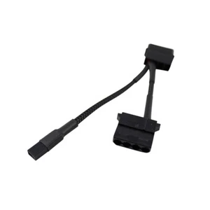 Darkside G2 LED Strip Pass-Through Power Cable - 4-Pin Power, 10cm, Black - Picture 1 of 2