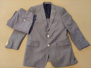 Tuta uomo Brooks Brothers lana 40R blu - Foto 1 di 19