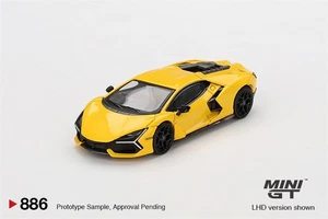 Coche modelo diecast MINI GT 1:64 Revuelto Giallo - Imagen 1 de 3