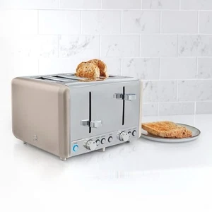 Swan 4 Slice Toaster - Latte - Picture 1 of 2