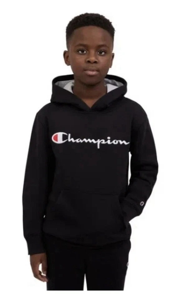 CHAMPION Youth Girl's Sweatshirt Hoodie Size Large(14/16) Pullover Pink