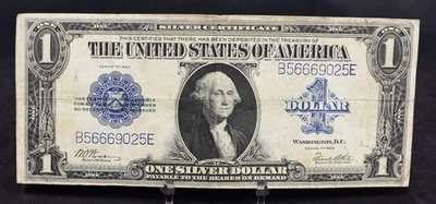 1923 Large Size $1 Silver Cert. Fine (B225) - Image 1 of 2