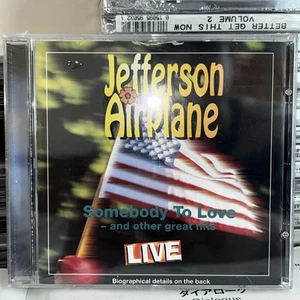 Jefferson Airplane - Somebody to Love and other great hits - Live *Sealed* - Picture 1 of 2