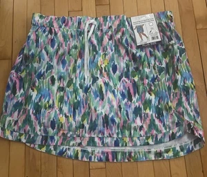 RBX Skort Elastizado Pantalones Cortos Falda Bolsillos Azul Verde Rosa 2X Nuevo Con Etiquetas - Imagen 1 de 12