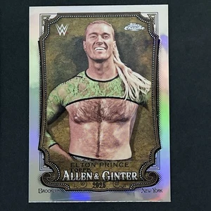 2025 Topps Chrome WWE Elton Prince - Allen & Ginter Refractor - Foto 1 di 2