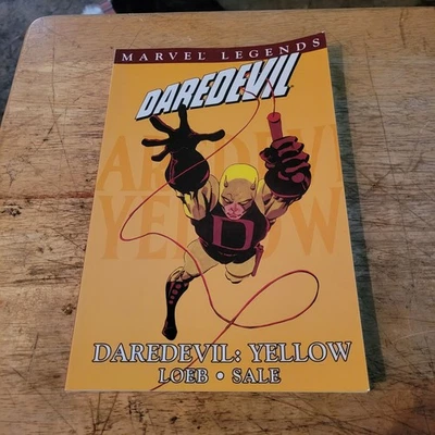 Daredevil Legends Vol 1 Daredevil Amarillo Jeph Loeb Tim Venta TPB Marvel 2002  Foto 1 de 2