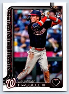 Robert Hassell III 2025 Topps Update #US109 RC Rookie Washington Nationals - Picture 1 of 2