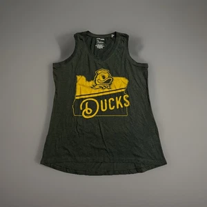 Oregon Ducks Fanatics V-Neck Tank Women's XL Cotton/Poly - Picture 1 of 4