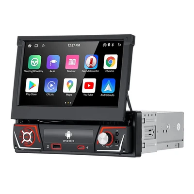 7 Zoll Autoradio mit Bluetooth, FM, USB, Android Auto - Perfekt für dein - Bild 1 von 4