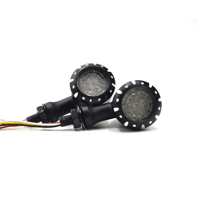 Motorcycle LED Turn Signal Light Brake Running Lamp for Harley Honda Yamaha - Image 1 of 4