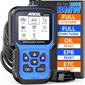 Fit For BMW All System OBD2 Scanner Diagnostic Tool Battery ABS EPB SRS ESP SAS - Picture 1 of 13