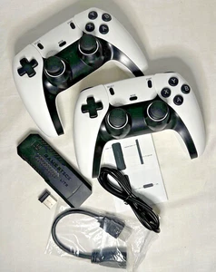 Wireless USB 2.4G Game Controllers (Two) Gamepad 4K Ultra HD Game Stick - Picture 1 of 5