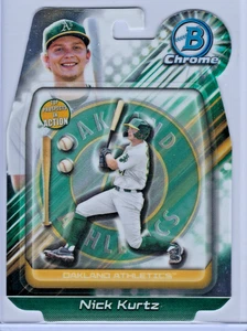 Nick Kurtz - 2024 Bowman Draft Chrome In Action Card BIA-3 - Picture 1 of 2
