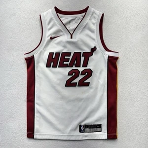 Jimmy Butler Miami Heat Nike Jersey Mens Small White Swingman Distressed - Picture 1 of 9