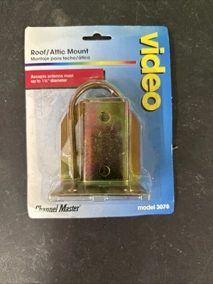 BRAND NEW!! TV Antenna Mast Anchor Mount Roof/Attic Channel Master 3078 SEALED!! - Image 1 of 4
