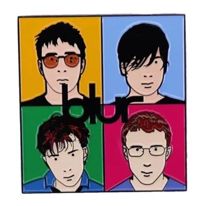 Blur Group Cartoon Enamel Pin - Picture 1 of 1